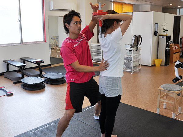 パーソナルトレーニングの様子