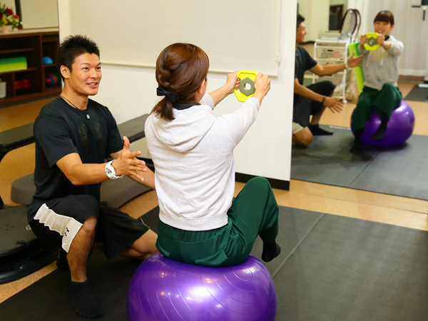 パーソナルトレーニングの様子