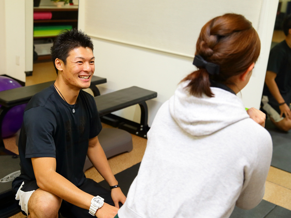 パーソナルトレーニングの様子