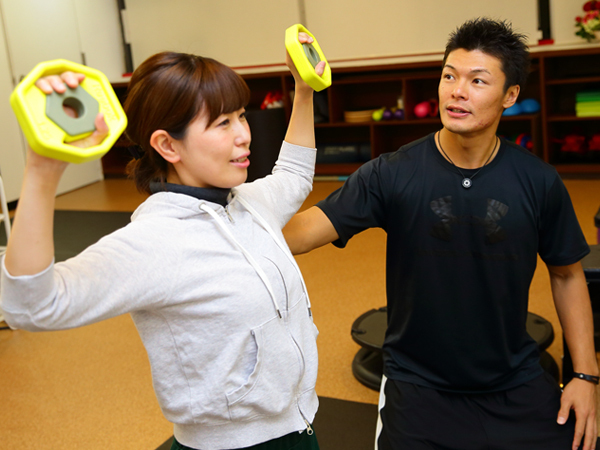 パーソナルトレーニングの様子
