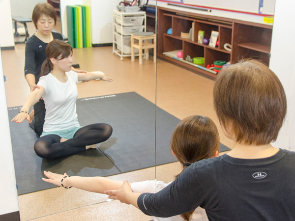 ピラティスの様子